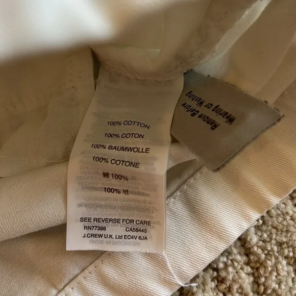 J CREW white shorts - Picture 4 of 4